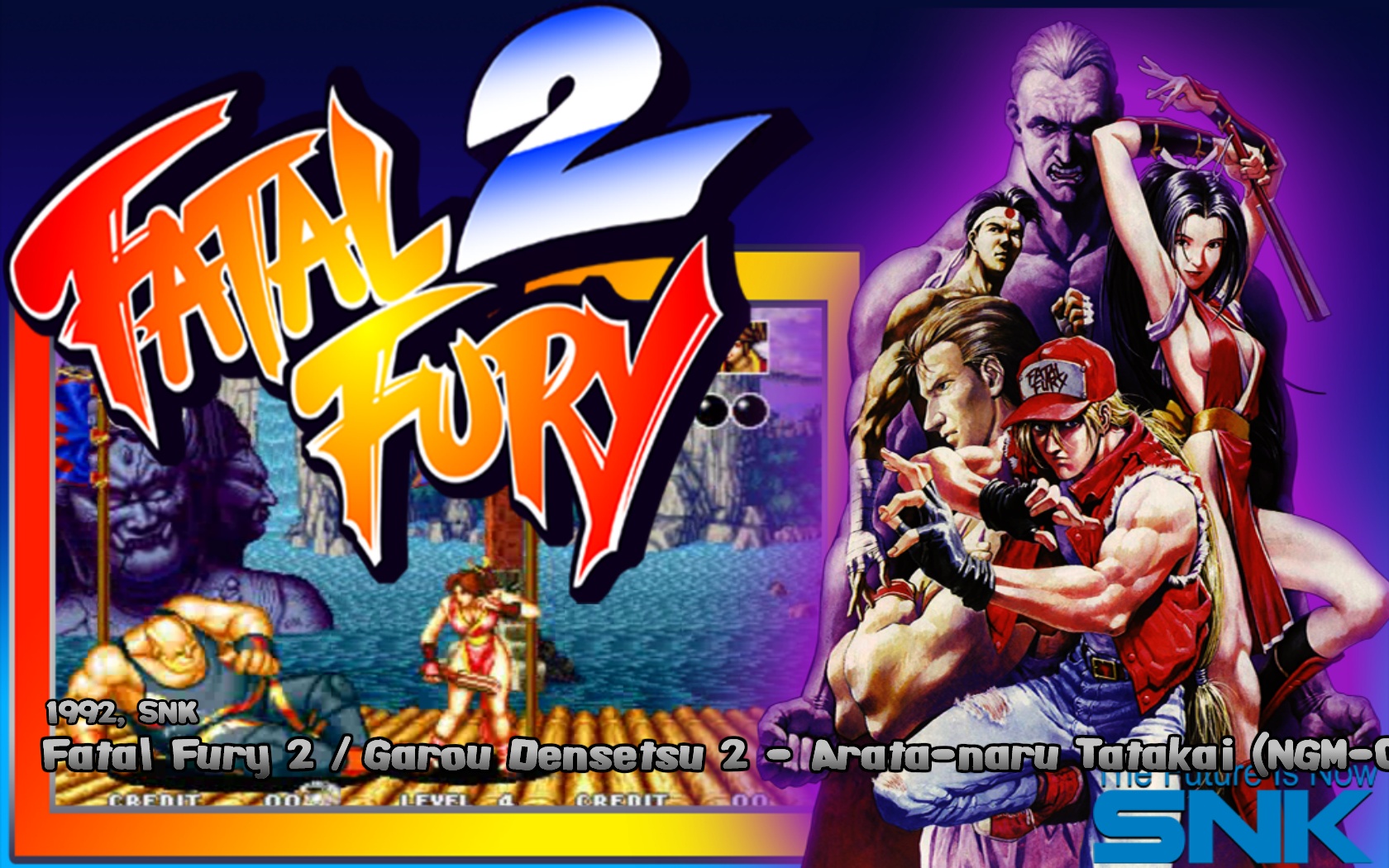 Fatal Fury 2 Garou Densetsu 2 Arata Naru Tatakai Fatfury2