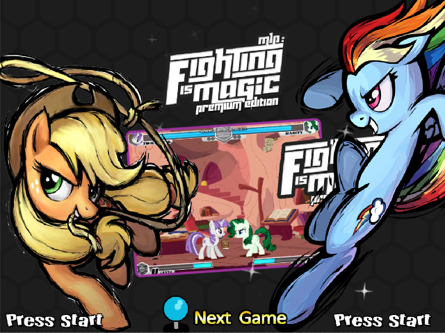 my little pony fighting is magic guide