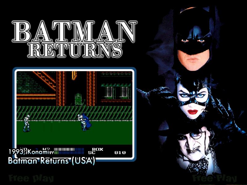 Batman Returns (USA) - (NES) - Game Themes - HyperSpin Forum