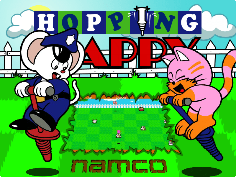 Hopping Mappy Hopmappy Mame Game Themes 4 3 Hyperspin Forum