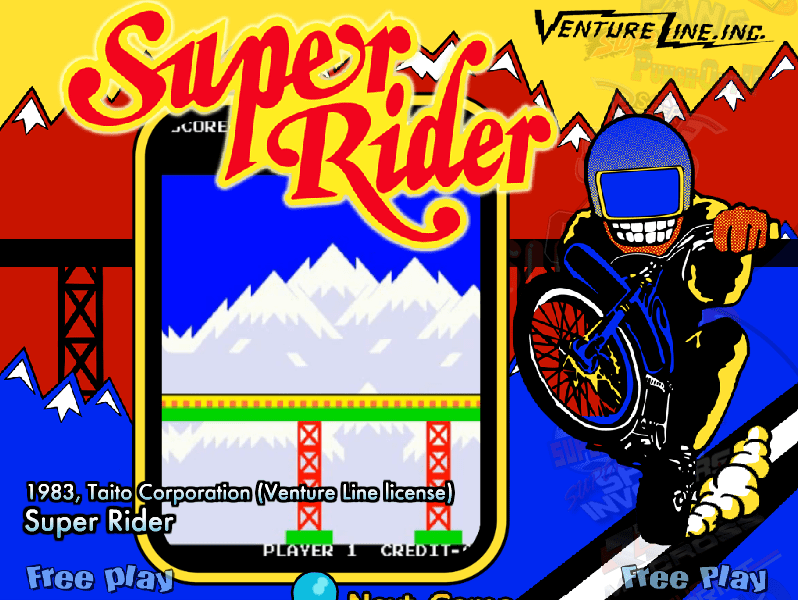 More information about "Super Rider - suprridr (MAME)"