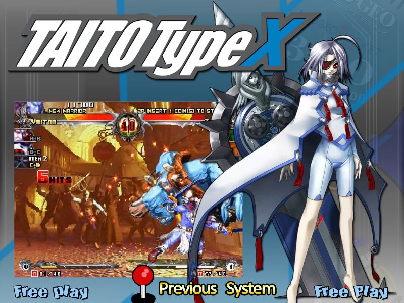 taito type x arcade machine