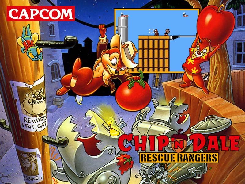 chip and dale rescue rangers nintendo