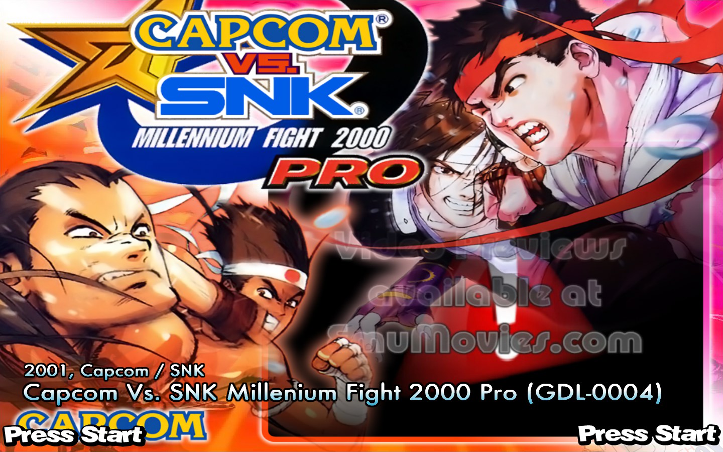 Capcom Vs. SNK Millenium Fight 2000 Pro - cvsgd (NAOMI) - Game