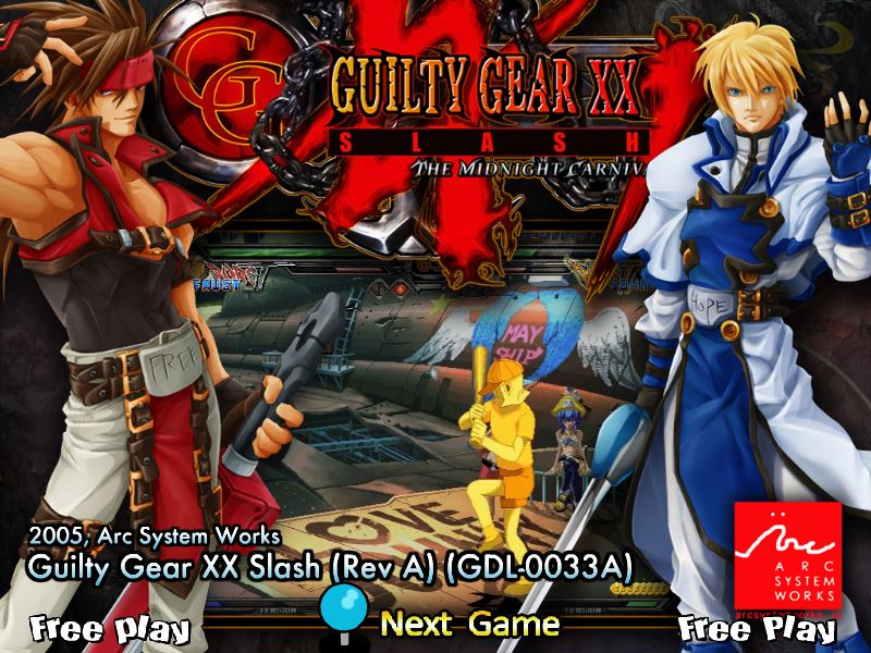 Guilty Gear XX Slash (Rev A) - ggxxsla (NAOMI) - Game Themes
