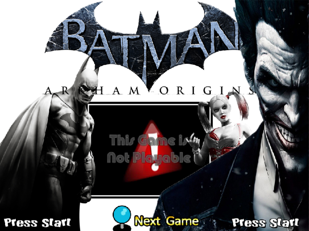 Batman - Arkham Origin (PC Games) - Game Themes (4:3) - HyperSpin Forum