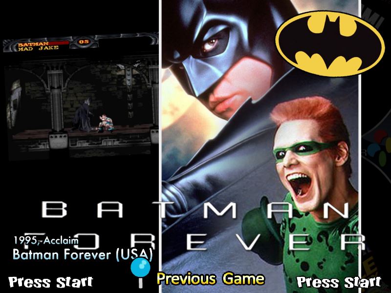 Batman Forever (USA) (SNES) - Game Themes - HyperSpin Forum