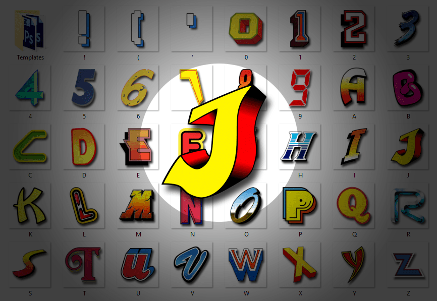 More information about "Arcade Classic - Letter Pack"