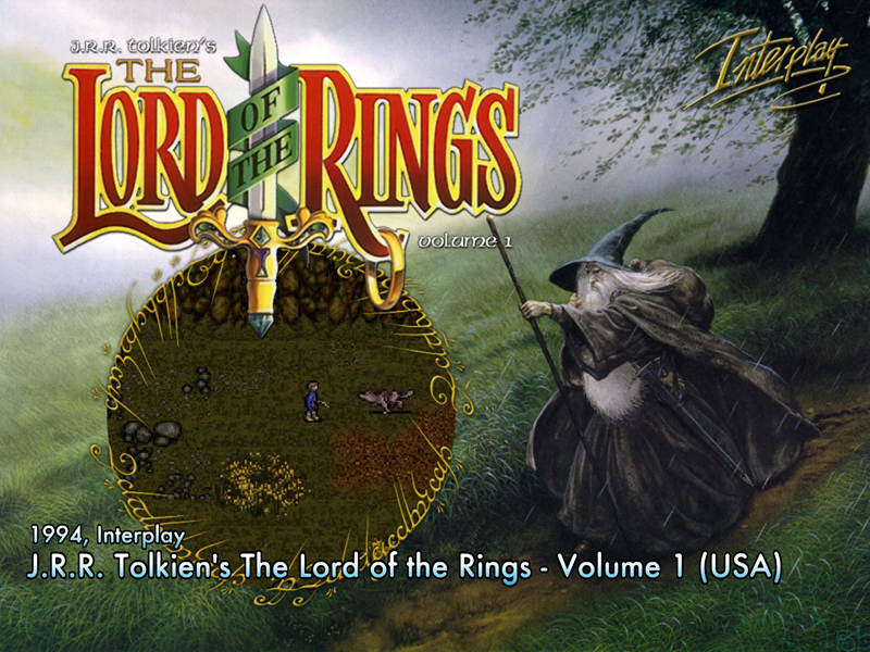 Auto Struikelen verdrievoudigen J.R.R. Tolkien's The Lord of the Rings - Vol 1 (USA) (SNES) - Game Themes -  HyperSpin Forum