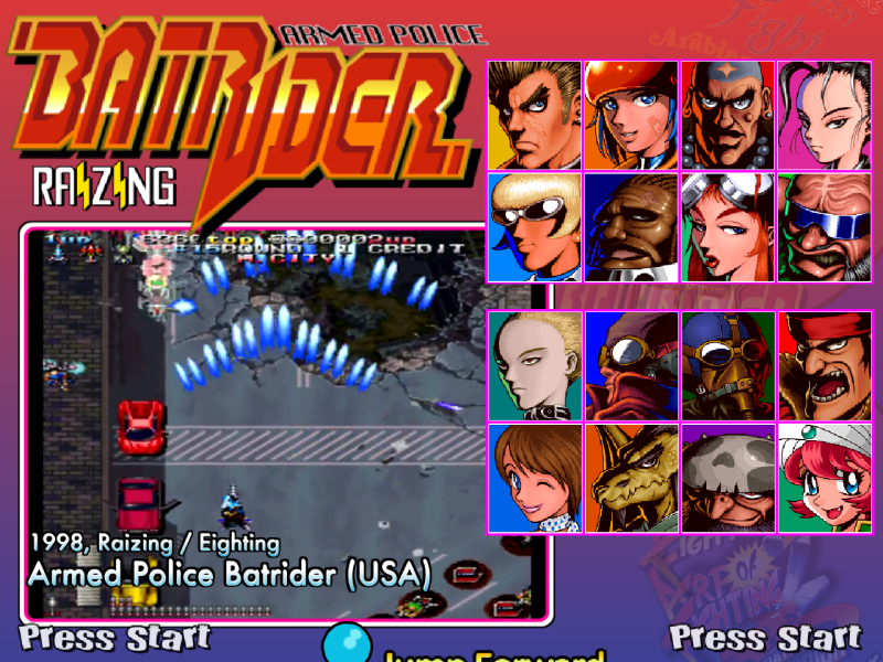 More information about "Armed Police Battrider (USA) - batrideru (MAME)"