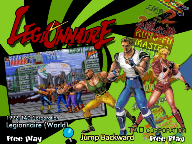 More information about "Legionnaire (World) - legionna (MAME)"