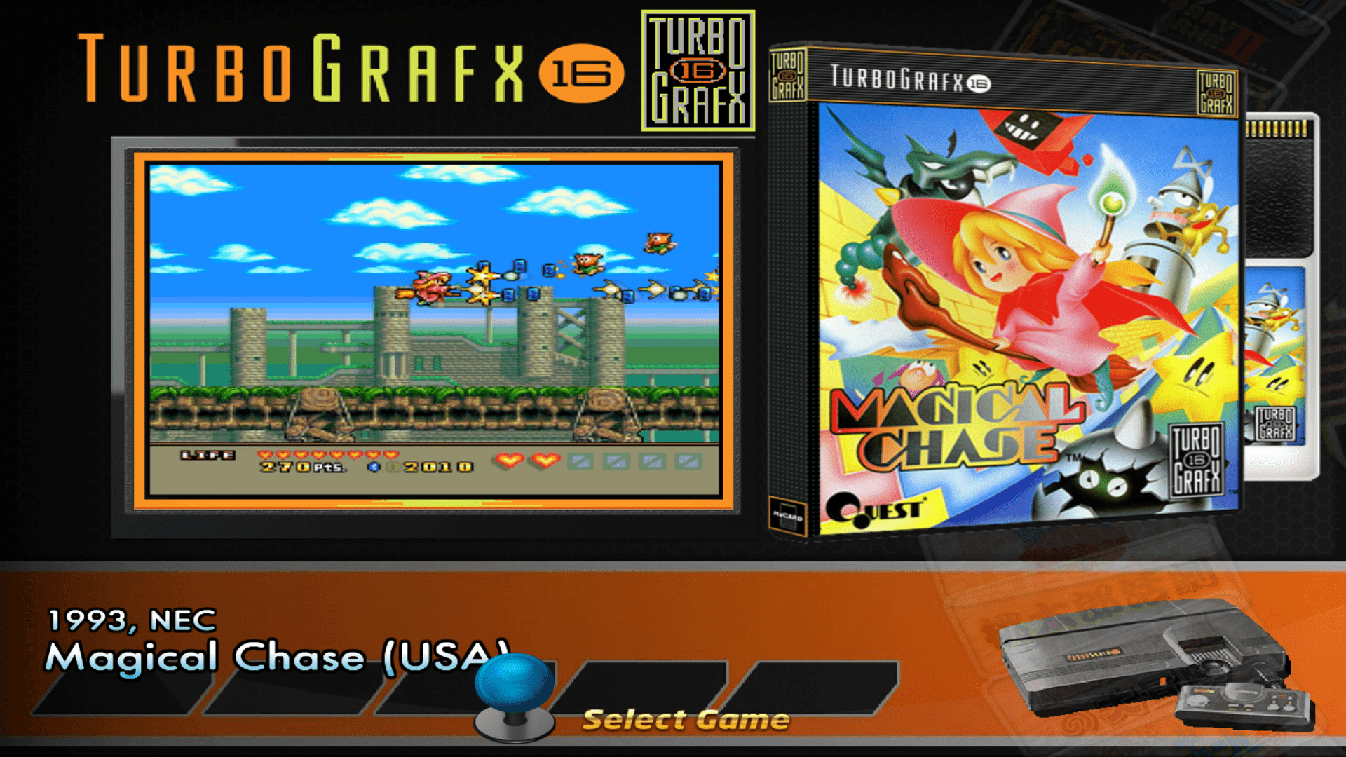 NEC TurboGrafx-16 Default Theme with All artwork Included - System