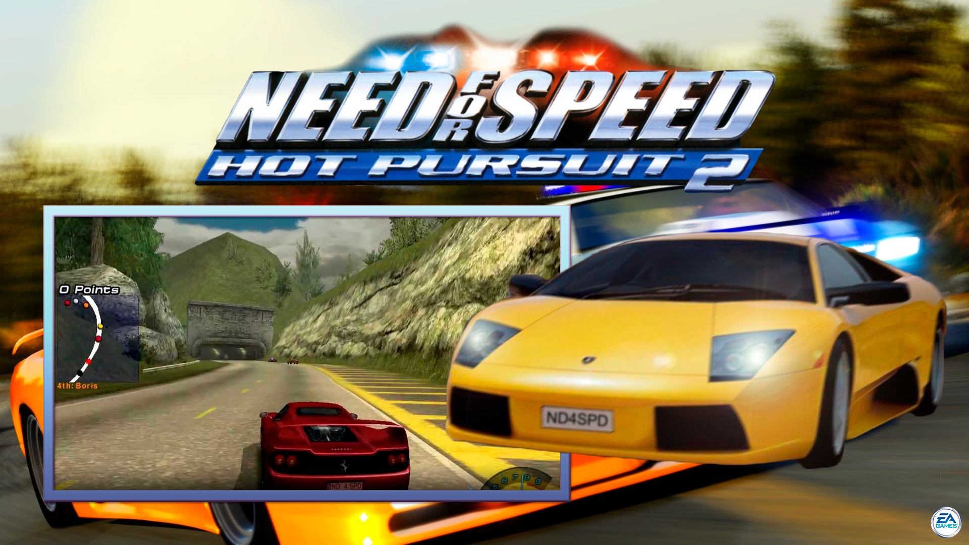 "Need For Speed Hot Pursuit 2 (PC Games) (Xbox) (PS2) (Nintendo Gamecu...