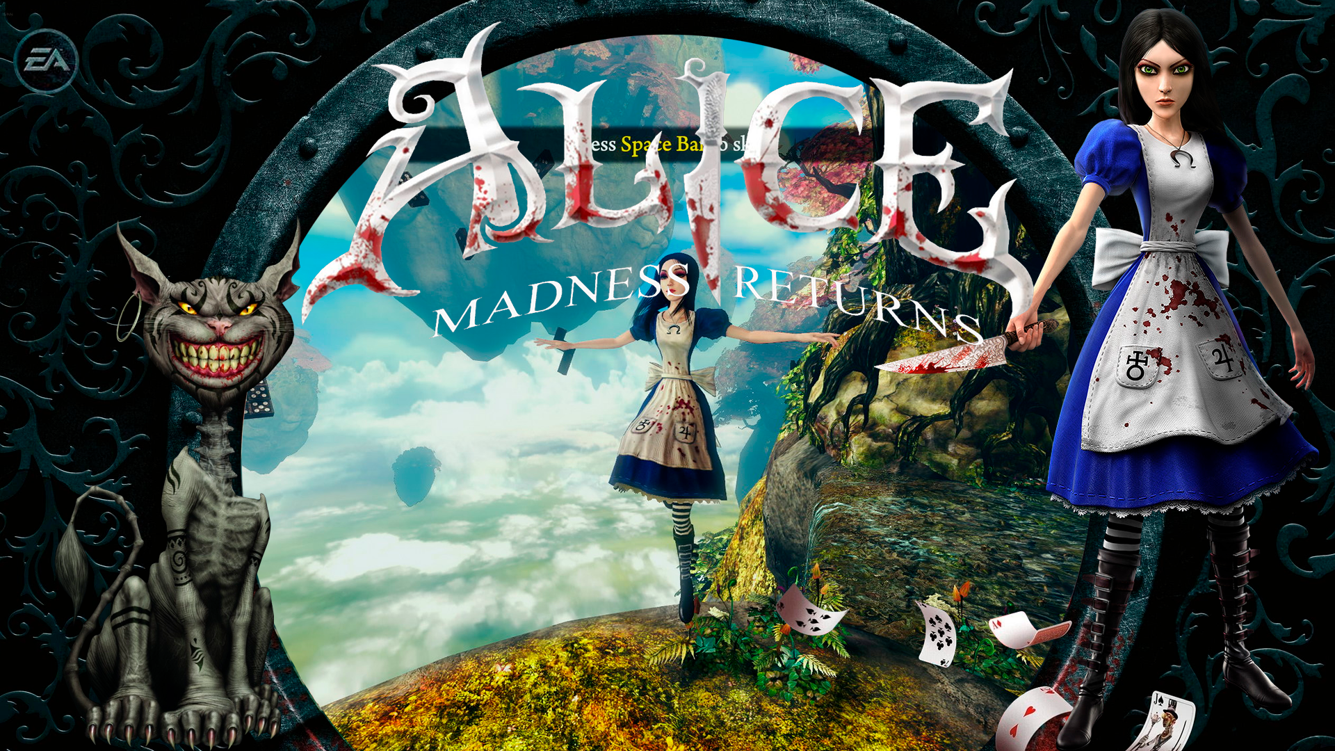 Как играть в компьютерные игры с алисой. Алиса American MCGEE Madness Returns. Алиса Элис Медиум ретурн.