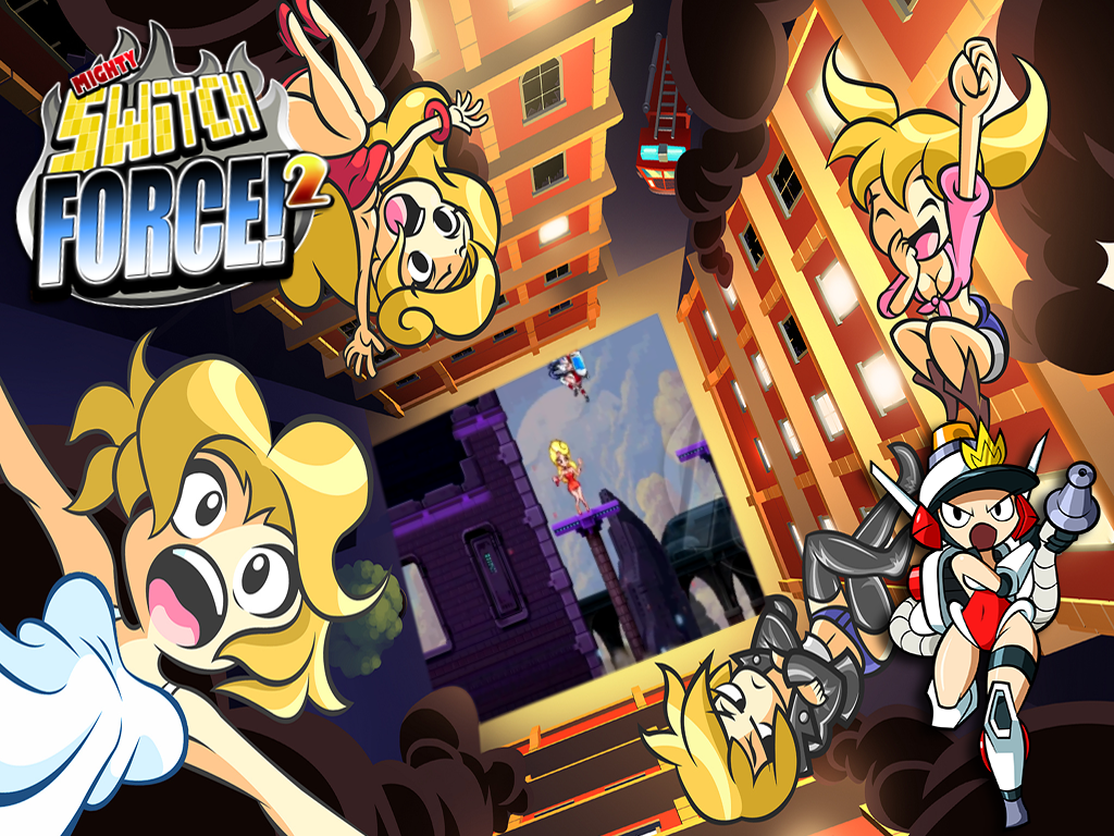More information about "Mighty Switch Force! 2 (nintendo wii u, nintendo 3DS)"
