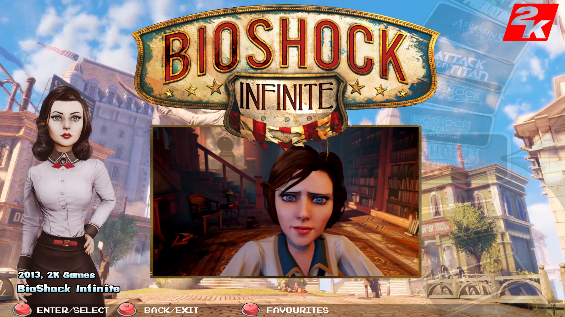 More information about "Bioshock Infinite (PC Games) (16:9) (Animated BG)"