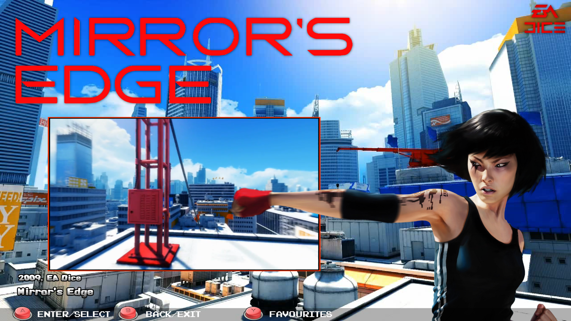 More information about "Mirror's Edge (PC Games) (16:9) (Animated BG)"
