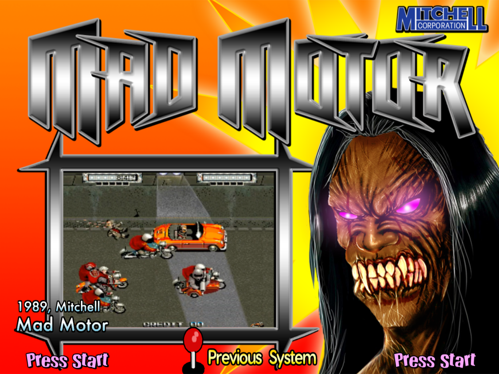 More information about "Mad Motor (madmotor) MAME"