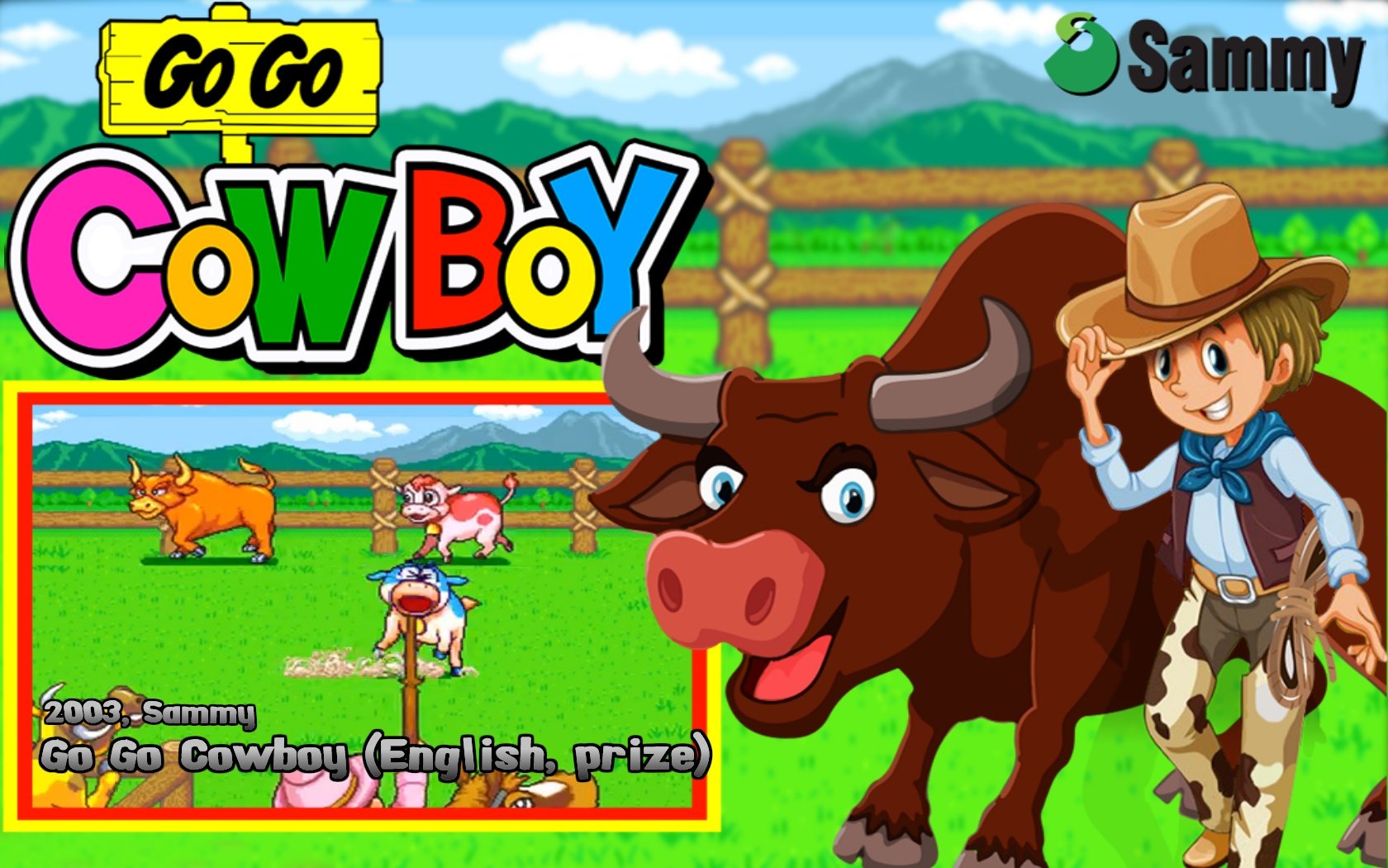 More information about "Go Go Cowboy (English, prize) ( gocowboy ) ( MAME ) 4:3"
