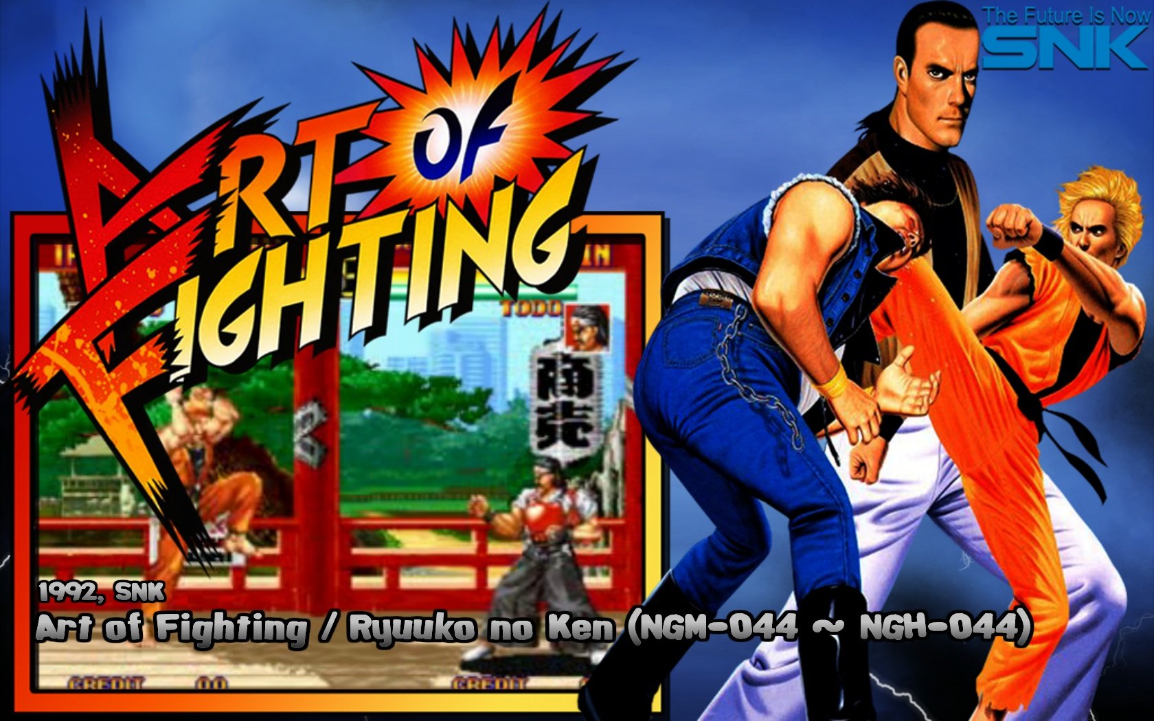 More information about "Art of Fighting / Ryuuko no Ken (NGM-044 ~ NGH-044) ( aof ) ( MAME ) 16:9"