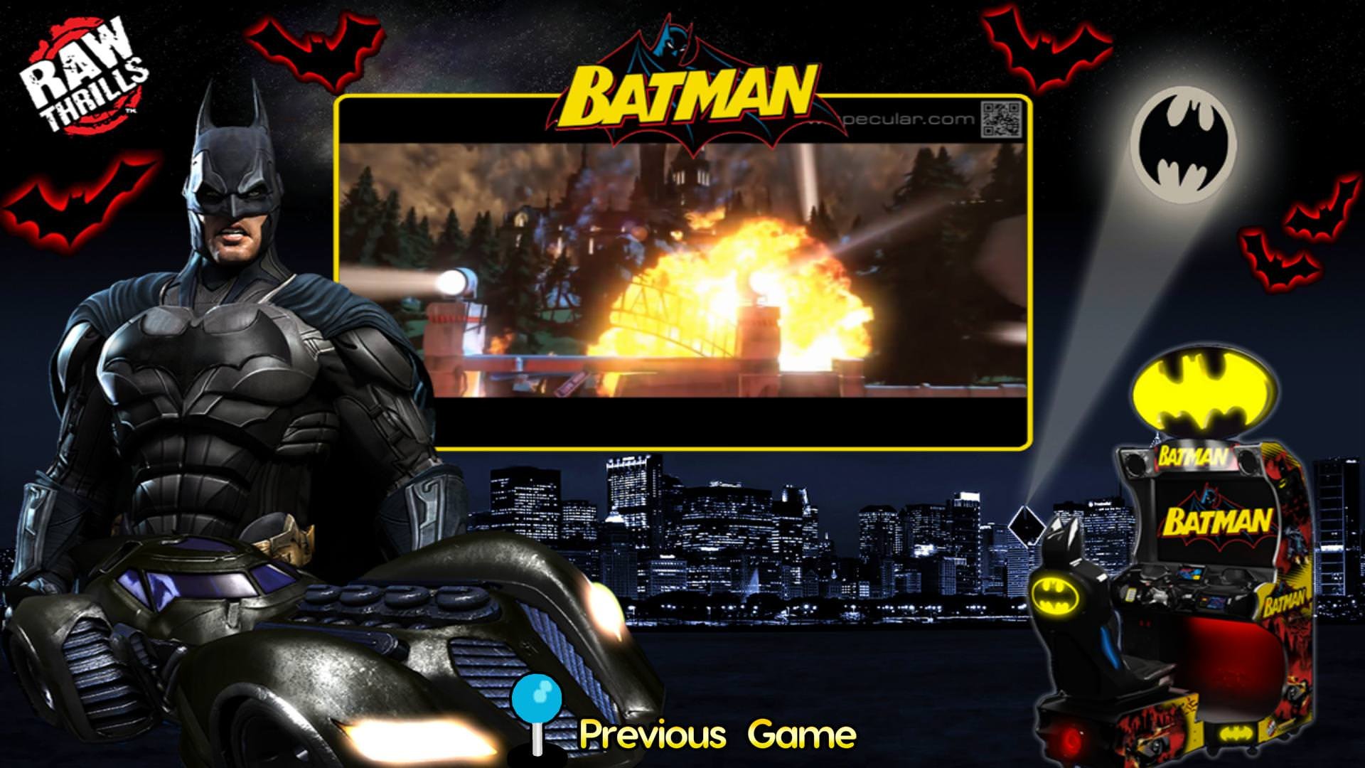 Batman (2013) - Raw Thrills - Arcade - Game Themes - HyperSpin Forum