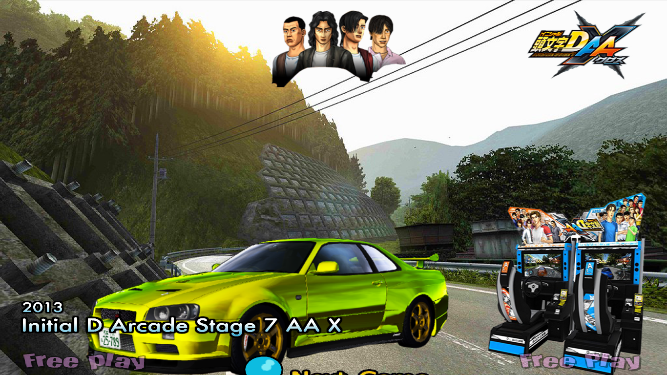 Initial D Arcade Stage 7 x 13 Sega Ringedge 2 Game Themes Hyperspin Forum