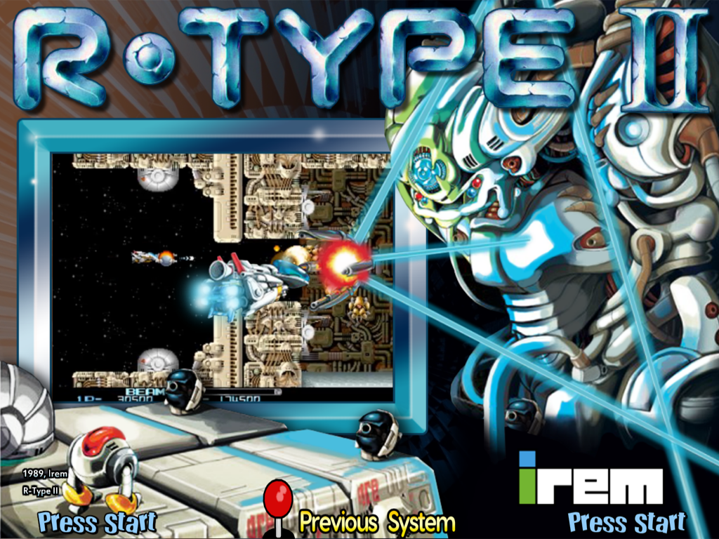 More information about "R-Type 2 (rtype2) MAME 4:3"