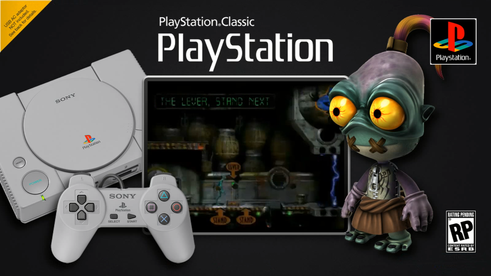 More information about "Sony PlayStation Classic (16:9)(Main Menu)"