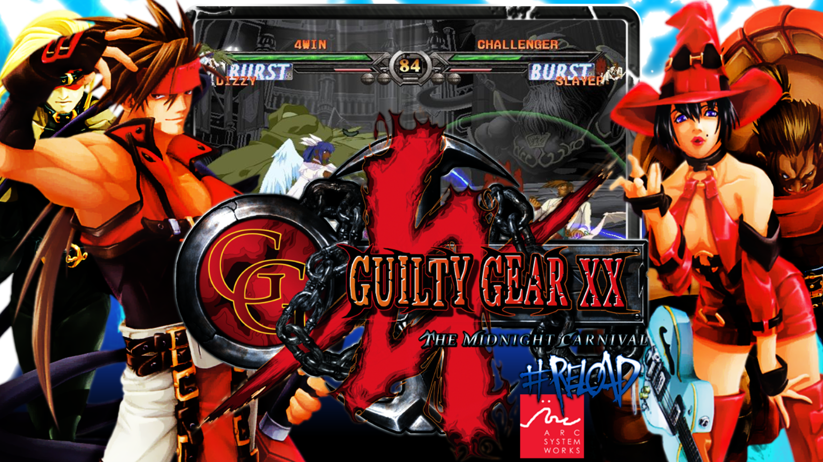 More information about "Guilty Gear XX #Reload (Rev. A) (GDL-0019A) ( Sega Naomi ) 16:9"