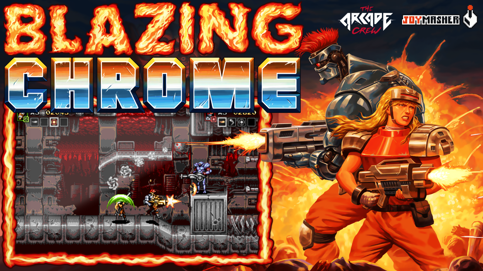 More information about "Blazing Chrome ( PC Games ) 16:9"
