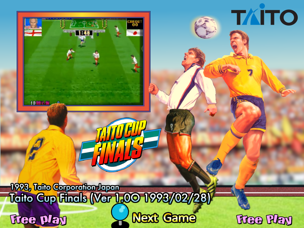 More information about "Taito Cup Finals (Ver 1.0O 1993/02/28) - cupfinal (MAME 4:3)"