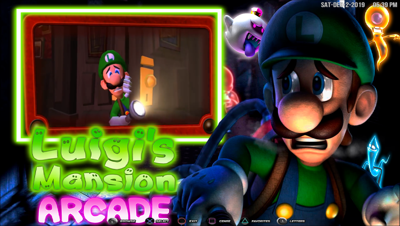 More information about "(16:9) Luigi's Mansion Arcade (Theme+Wheel+Video) By WillieCoiote"