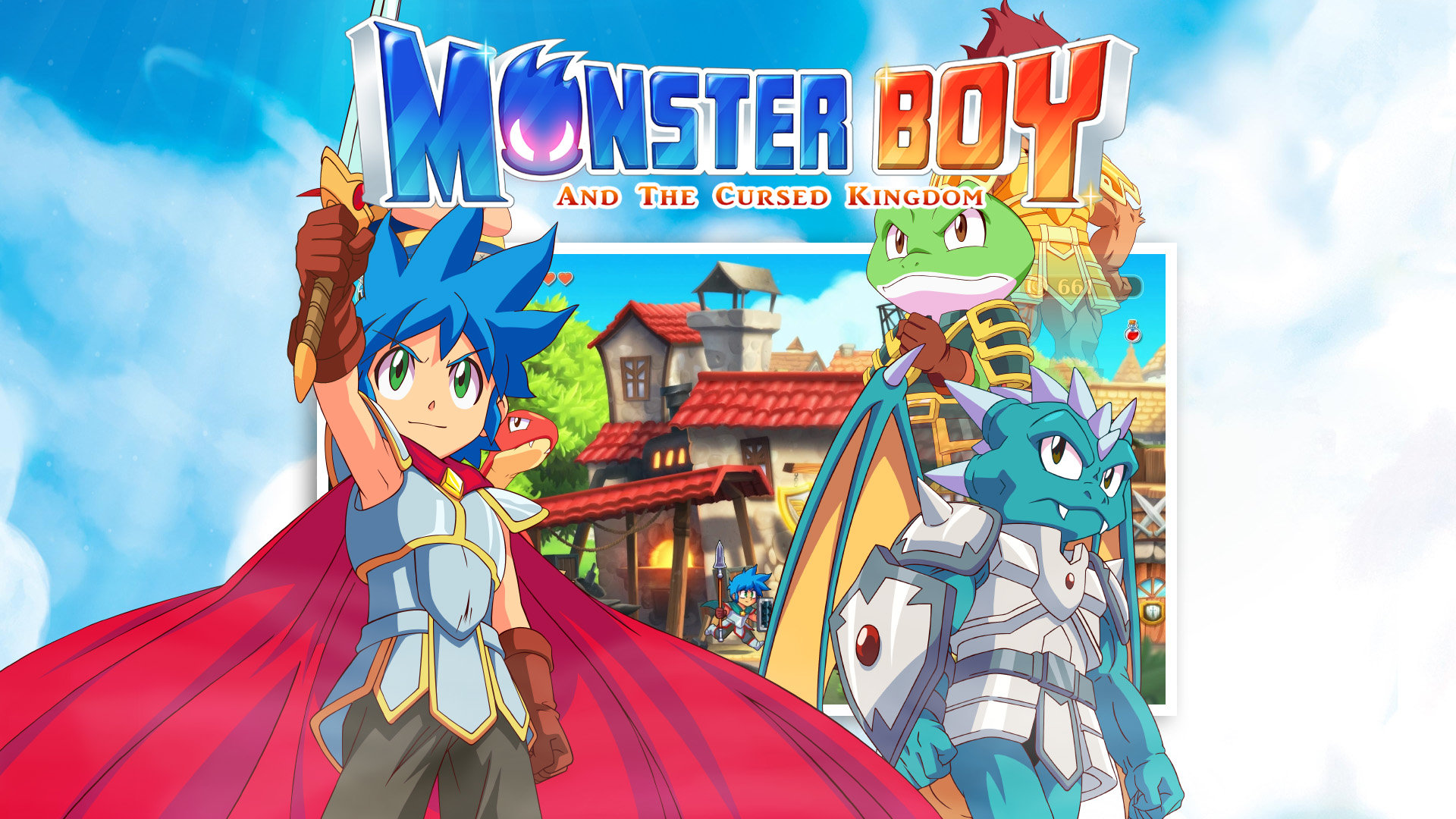 More information about "Monster Boy and the Cursed Kingdom Theme (16:9) (PC | PS4 | XB1 | NS)"