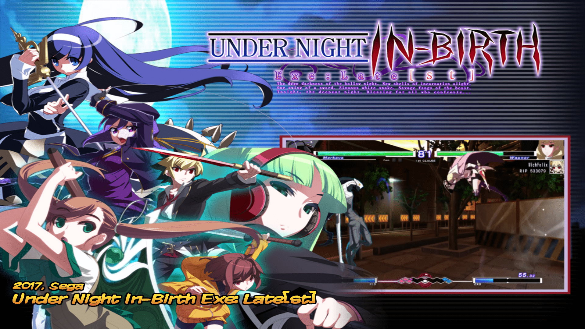 More information about "Under Night In-Birth Exe: Late[st] (Arcade Boards) (16:9)"