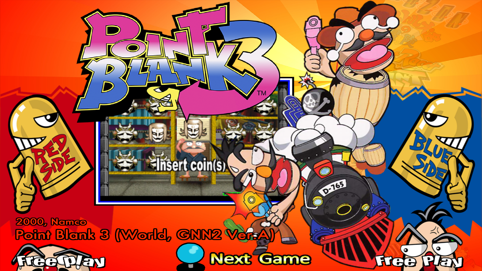 Point Blank 3 (ptblank3) by Namco - Game Themes (16:9) - HyperSpin