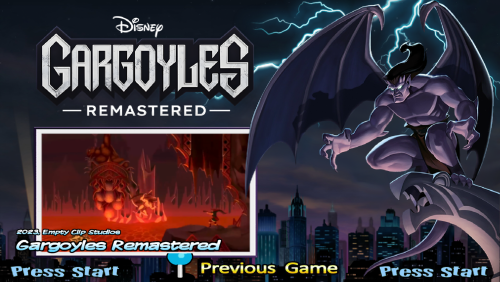 Gargoyles Remastered - PC Game / Nintendo Switch Hyperspin - Theme ...