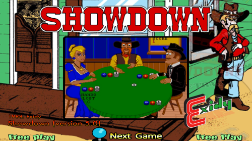 More information about "Showdown (showdown) by Exidy"