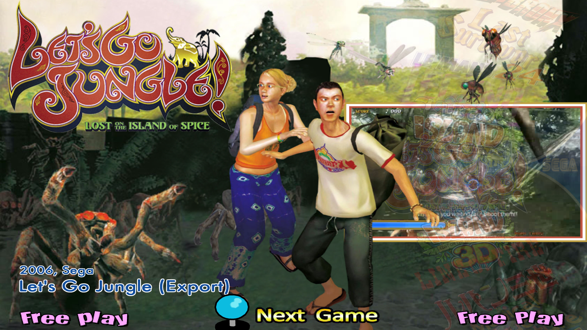 Let's go Jungle Lost on the Island of Spice by SEGA (16:9
