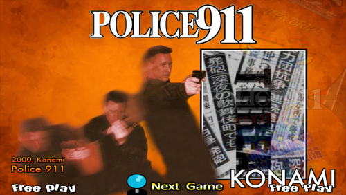 More information about "Police 911 (p911) by Konami Viper"