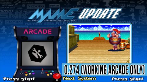 More information about "MAME 0.274 Update (Database\Wheels\Videos\Themes)"