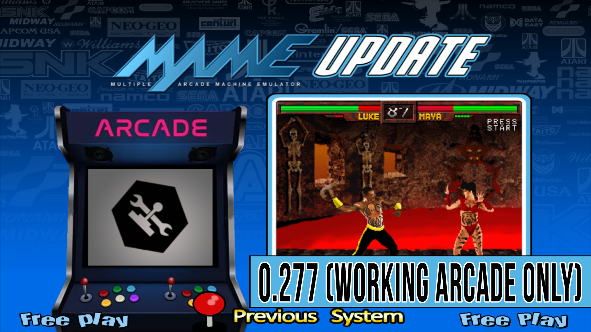 MAME 0.277 Update (Database\Wheels\Videos) 1.0.0 - Media