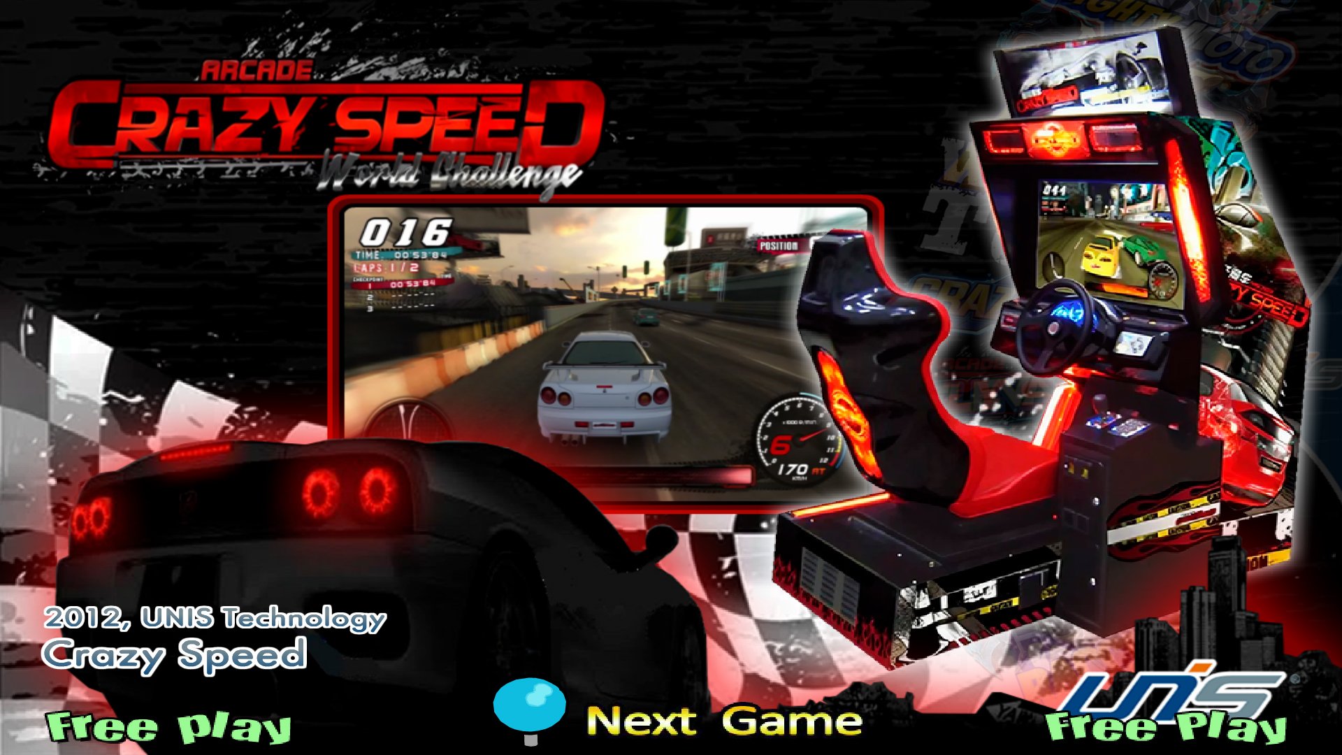 Crazy Speed by UNIS - Game Themes (16:9) - HyperSpin Forum
