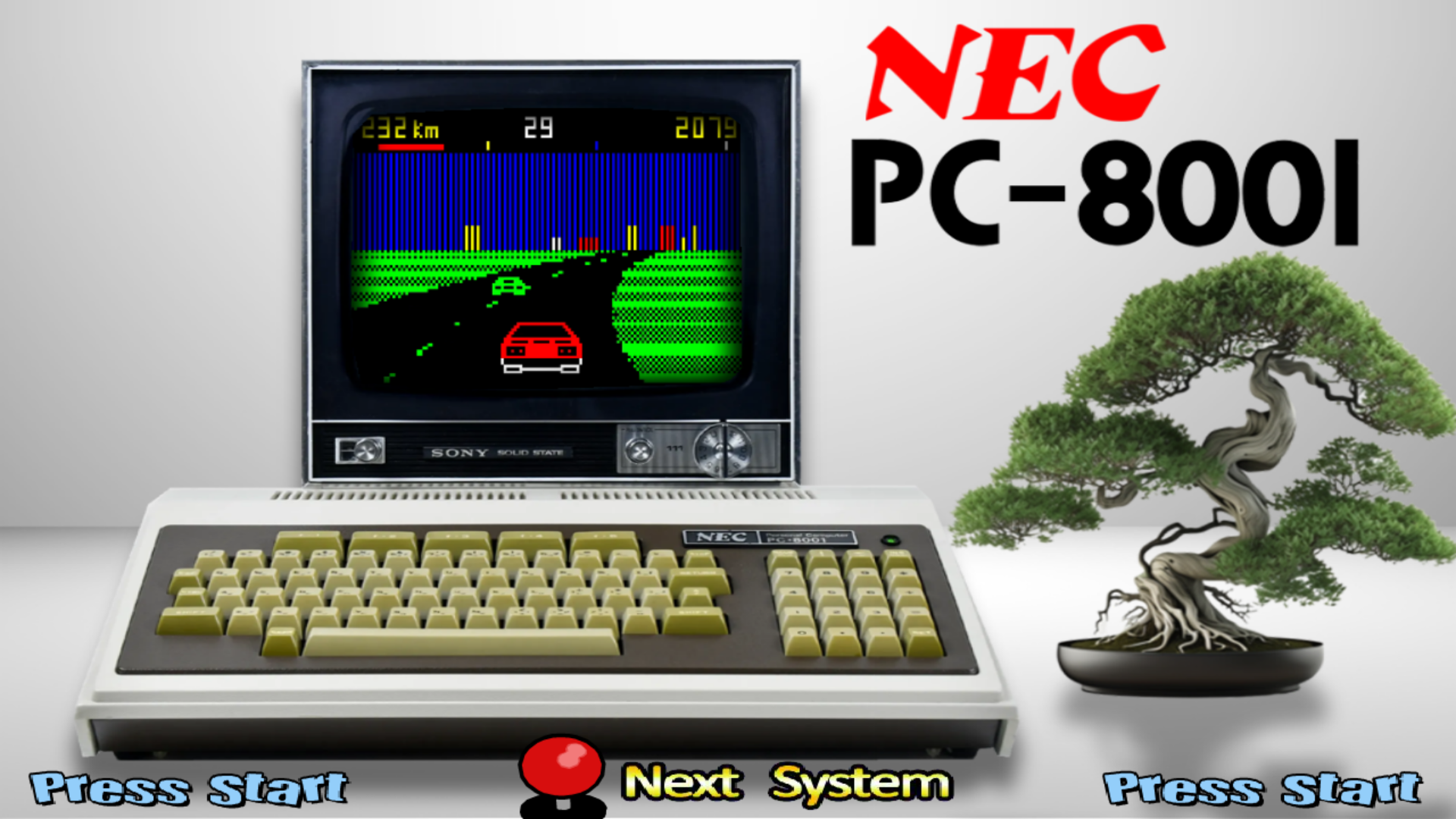 NEC PC-8001 [RetroArch QUASI88] Complete Setup (Wheels, Videos