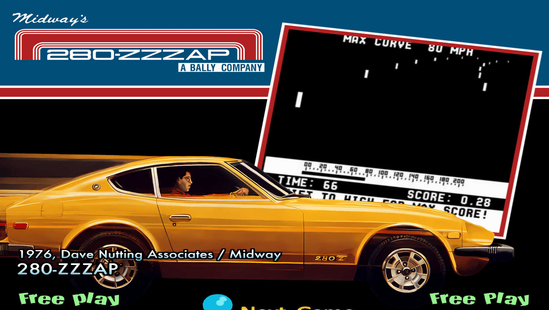 280-ZZZAP , Dave Nutting Associates / Midway - 280zzzap