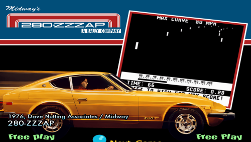 More information about "280-ZZZAP , Dave Nutting Associates / Midway - 280zzzap - 1080p HD - 20250707 - (MAME 16:9)"