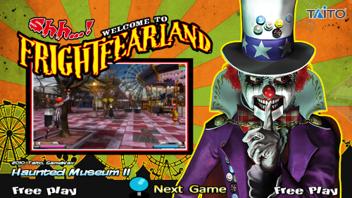 More information about "Haunted Museum II(2) - Shh…! Welcome to Frightfearland - TeknoParrot - Theme + Wheel + Video *FULLHD"