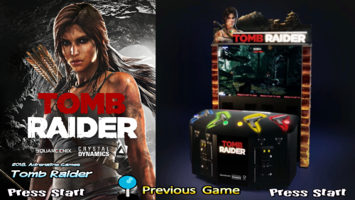 More information about "Tomb Raider (Shooter) - TeknoParrot - Theme + Wheel + Video *FULLHD"