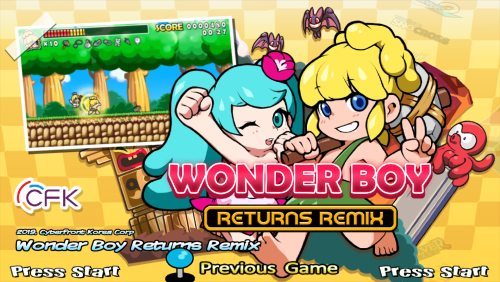 More information about "Wonder Boy Returns Remix - PC Game / Nintendo Switch Hyperspin - Theme + Wheel + Video *FULLHD"