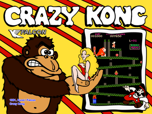More information about "Crazy Kong - ckong (MAME) (4:3)"