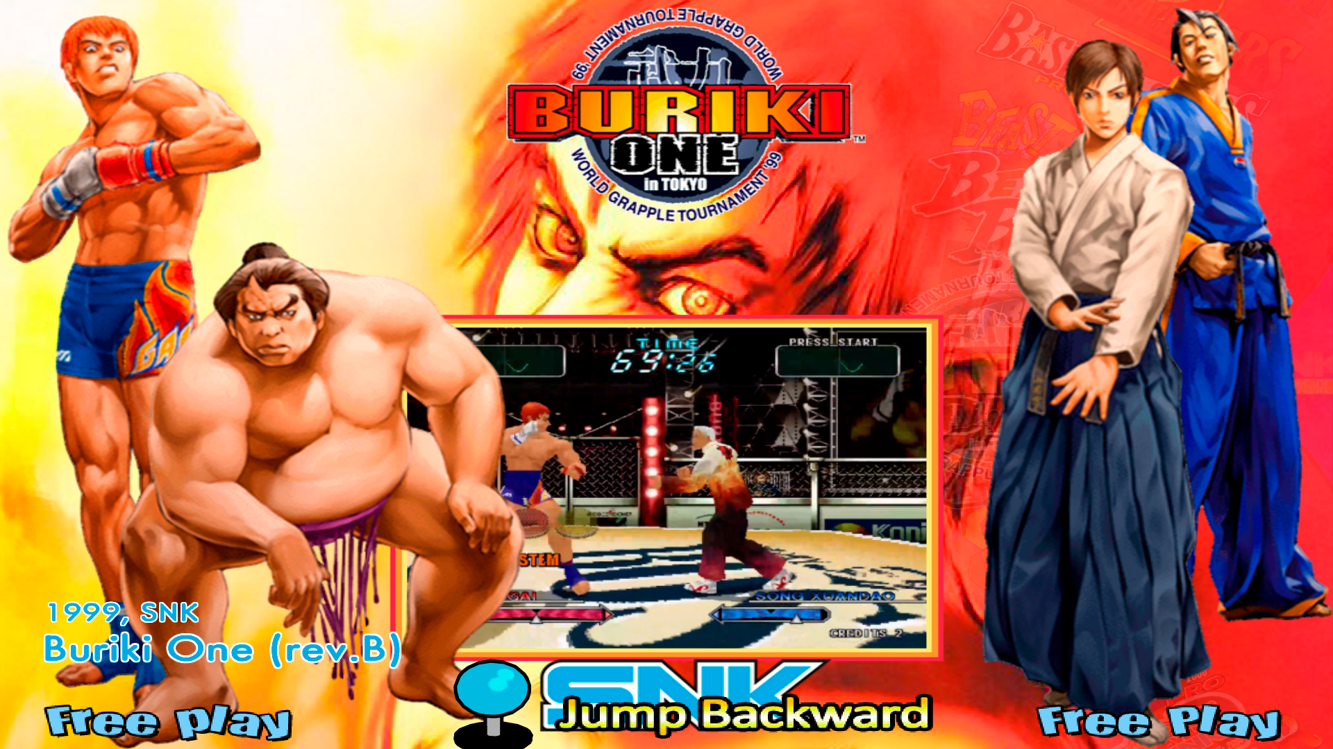 Buriki One (buriki) by SNK (Hyper Neo Geo 64 hardware) - Game